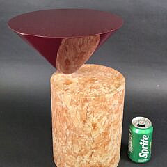 Vintage Laurel Cylindrical Side Table by Luca Nichetto for De La Espada, 20th century