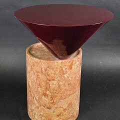 Vintage Laurel Cylindrical Side Table by Luca Nichetto for De La Espada, 20th century