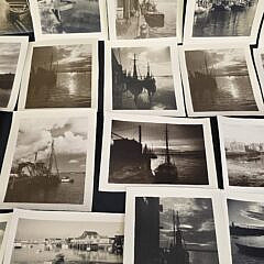 Collection of 26 Vintage Black and White Tinted Nantucket Photographs, 20th century