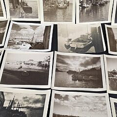 Collection of 20 Vintage Black and White Nantucket Photographs, 20th century