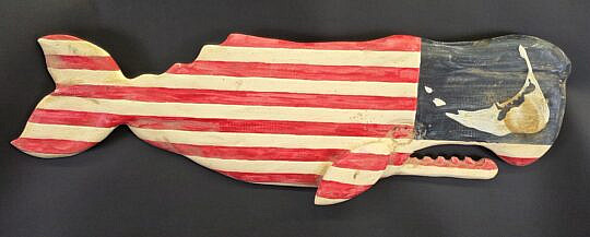 5044-955 American Flag Whale A