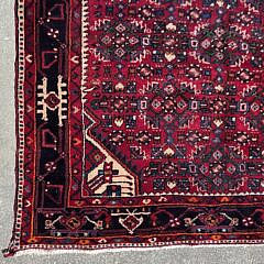 Vintage Hand Knotted Persian Rug Oriental Carpet, 20th century