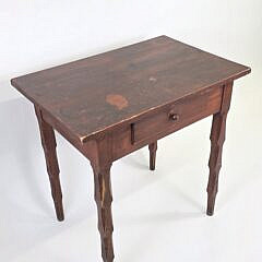 Antique American Folk Art Night Stand Work Table, 19th century