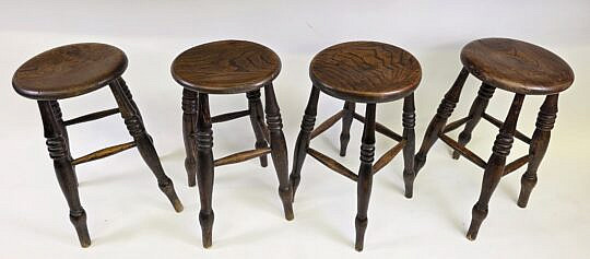 5057-955 Oak Stool A