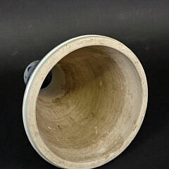 Scarce Blue and White Chinese Canton Conical Incense Burner, 19th century