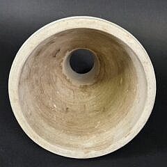 Scarce Blue and White Chinese Canton Conical Incense Burner, 19th century