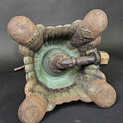 Scarce Antique Nuydea Foundry Cast Iron Figural Duck Sprinkler Head, circa 1920s