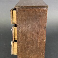 Antique Salesman Sample Hepplewhite Chest of Drawers, 19th century