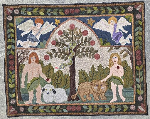 5093-955 Adam Eve Rug A