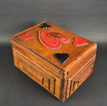 5099-955 Tramp Art Box A