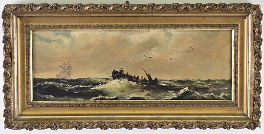 5100-955 Whaling Scene A