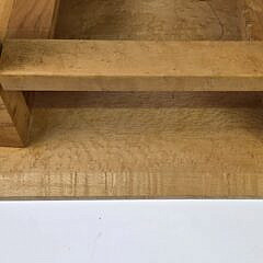 Pair of Birdseye and Tiger Maple One Drawer End Table Night Stands