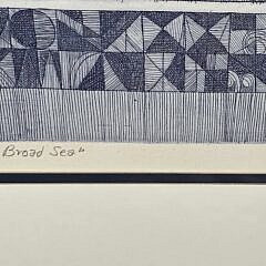 John F. Lochtefeld Limited Edition Nantucket Etching “On the Back of the Broad Sea”