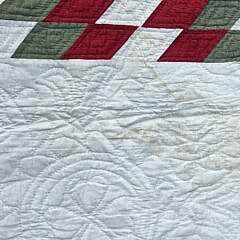 Vintage Texas Star Patchwork Quilt, circa 1930s