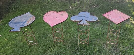 5111-955 Playing Card Tables A