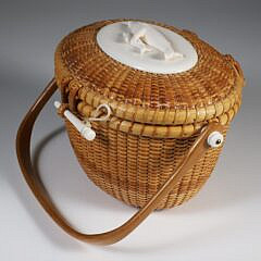 Bill and Judy Sayle Nantucket Cocktail Basket