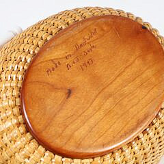 Bill and Judy Sayle Nantucket Cocktail Basket