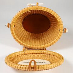 Bill and Judy Sayle Nantucket Cocktail Basket