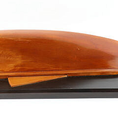 Frank Loud Hand Built Half Hull “Muscong” US Bay Sloop, 1888