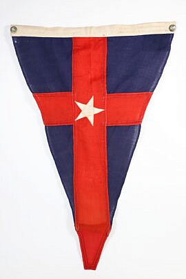 New York Yacht Club Burgee, circa 1930s