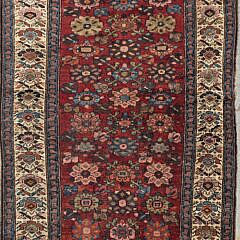 Hand Knotted Antique Oriental Scatter Rug