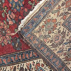 Hand Knotted Antique Oriental Scatter Rug
