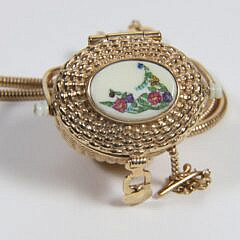 Diana Kim England 14k Gold Nantucket Basket Pendant