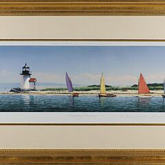 Michael Keane Limited Edition Color Print “Rainbow Fleet”