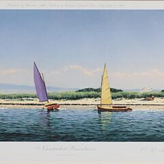 Michael Keane Limited Edition Color Print “Rainbow Fleet”