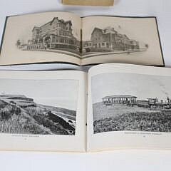 Three Antique Nantucket Books Including “Sea-Grit” With Map Insert