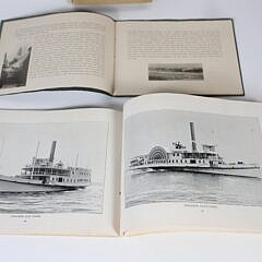 Three Antique Nantucket Books Including “Sea-Grit” With Map Insert