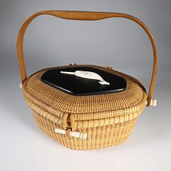 Donna Cifranic Diamond Form Friendship Basket, 1993
