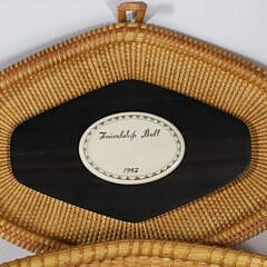 Donna Cifranic Diamond Form Nantucket Friendship Basket, circa 1993