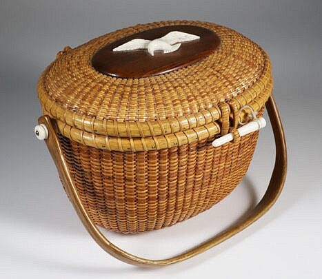Bill and Judy Sayle Nantucket Friendship Basket, circa 1992