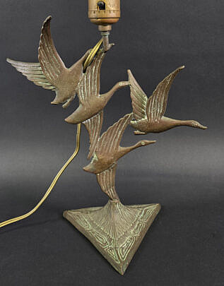 5011-955 Bronze Duck Lamp B