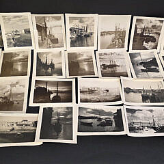 Collection of 26 Vintage Black and White Nantucket Photographs, 20th century