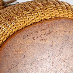Bill and Judy Sayle Nantucket Friendship Basket, circa 1992