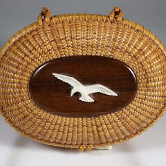 Bill and Judy Sayle Nantucket Friendship Basket, circa 1992