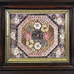Fine Antique Style Sailors Valentine, 20th century