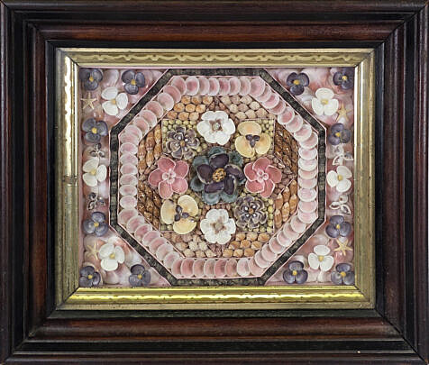 Fine Antique Style Sailors Valentine, 20th century