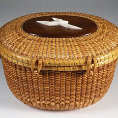 Bill and Judy Sayle Nantucket Friendship Basket, circa 1992