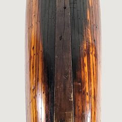Extraordinary Large Antique Shipbuilders Half Hull Model Coffee Table, 19th century