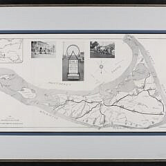 Vintage 1940s Whimsical Nantucket Island Young