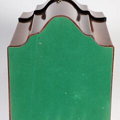 Georgian Mahogany Satinwood Letter Box, 19th Century