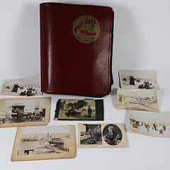 Large Collection of Scarce Nantucket Postcards Accompanied with 8 Additional Photographs