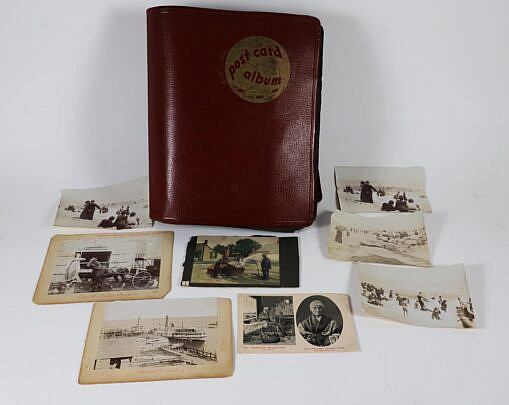 Large Collection of Scarce Nantucket Postcards Accompanied with 8 Additional Photographs