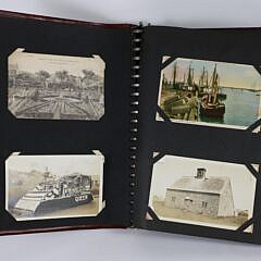 Large Collection of Scarce Nantucket Postcards Accompanied with 8 Additional Photographs