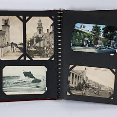 Large Collection of Scarce Nantucket Postcards Accompanied with 8 Additional Photographs