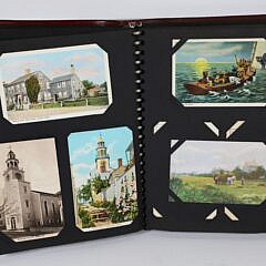 Large Collection of Scarce Nantucket Postcards Accompanied with 8 Additional Photographs