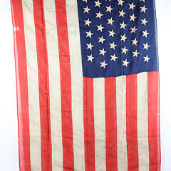 Spanish American War Era U.S. 45 Star American Flag, circa 1898